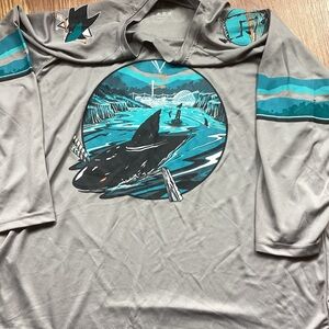 Gray Shark Graphic Men's Jersey
Hockey by Jeff McMullen